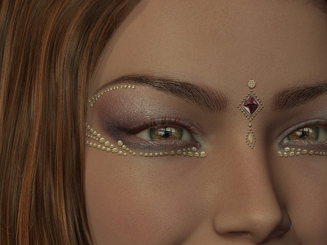 šperky pod očima